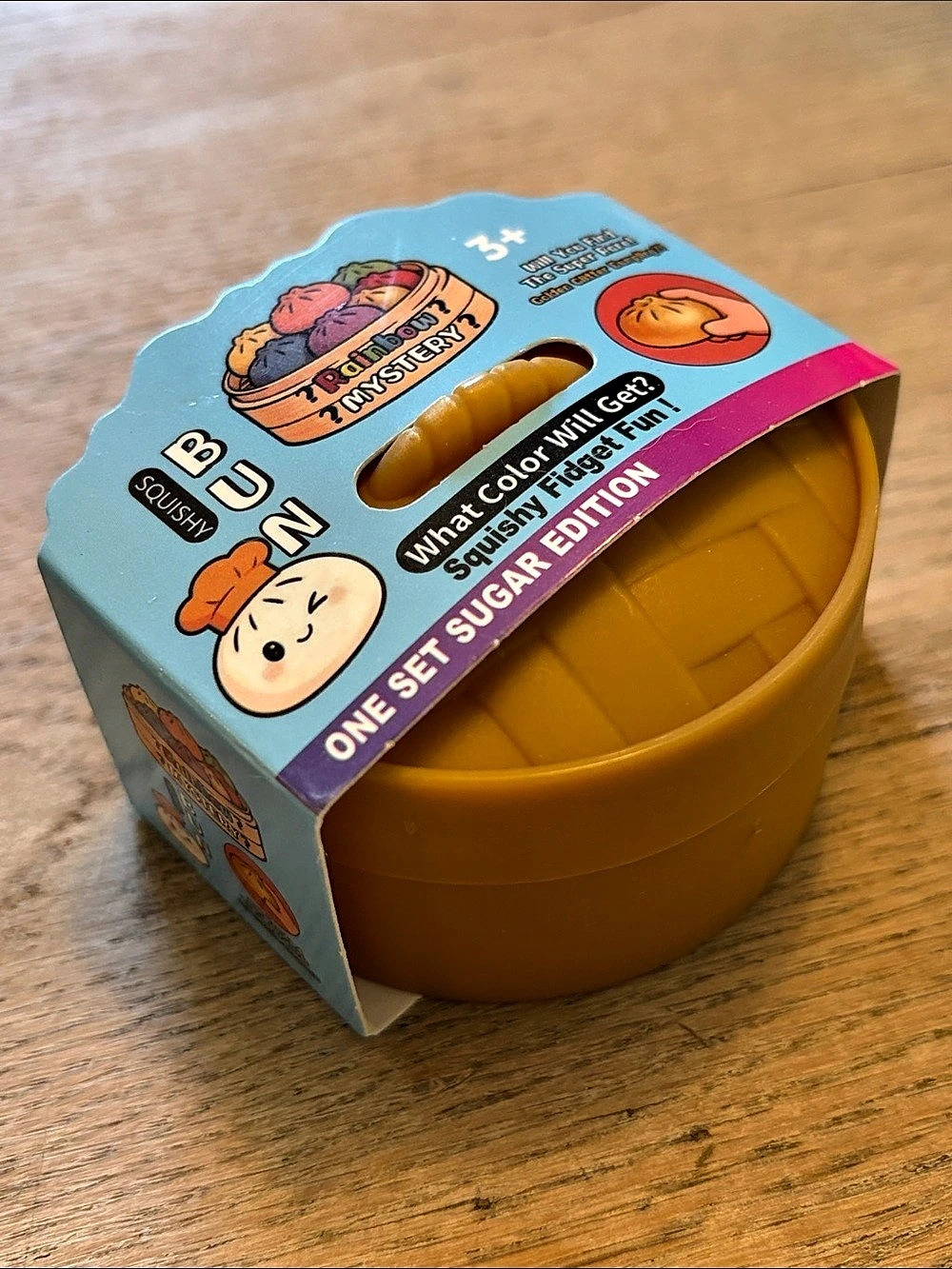 Crazy Fun Rainbow Mystery Squishy Bun Sugar Edition Toy Set